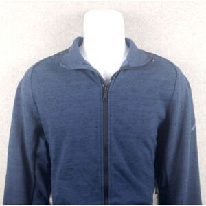 Hill City Hybrid‎ Bomber Jacket Medium Navy Blue